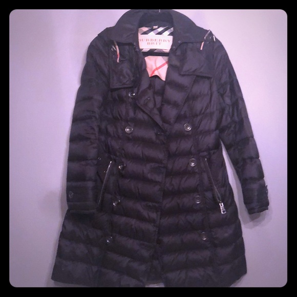 burberry brit down jacket
